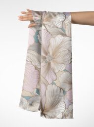 Petal flower style with pink,white colors - Image 3