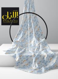 Bow flower style with blue,orange colors - Image 2