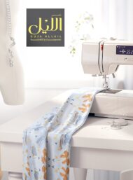 Bow flower style with blue,orange colors - Image 7