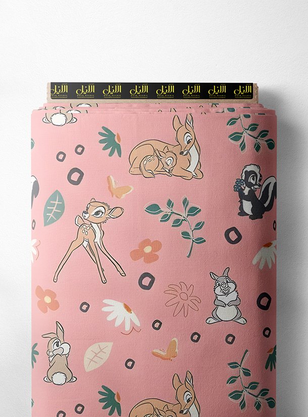 LAI01-2998_1.jpg Deer animal style with pink,green colors - Image 1