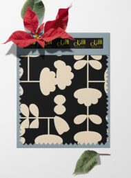 Petal flower style with black, white colors - Image 6