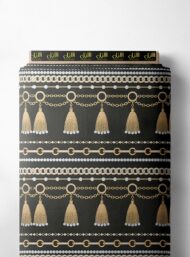 Tassel others style with black,white colors