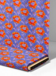 Petal flower style with orange,blue colors - Image 4