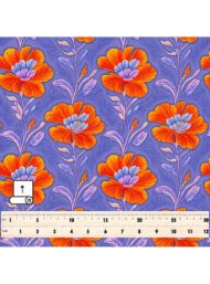 Petal flower style with orange,blue colors - Image 5