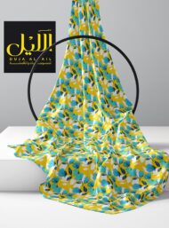 Bloom flower style with blue,yellow colors - Image 2