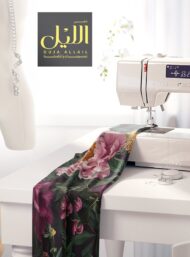 Petal flower style with green,pink colors - Image 7