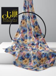 Bloom flower style with blue,yellow colors - Image 2