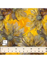 Petal flower style with yellow,brown colors - Image 5