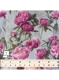 Bloom flower style with pink,green colors - Image 5