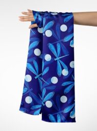 Dragonfly nature style with blue, white colors - Image 3