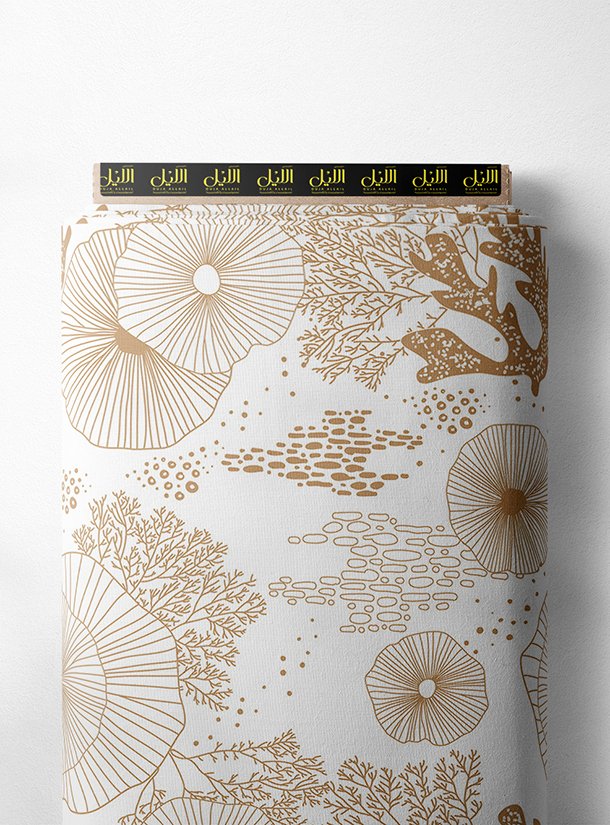 LAI01-3024_1.jpg Coral ocean and sky style with brown colors - Image 1