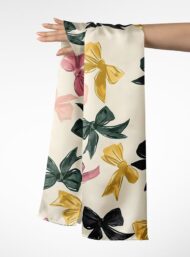 Bow others style with black,pink colors - Image 3