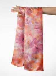 Bloom flower style with pink,orange colors - Image 3