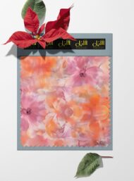 Bloom flower style with pink,orange colors - Image 6