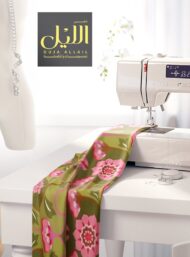 Bloom flower style with pink,green colors - Image 7