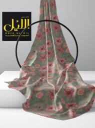 Bloom flower style with pink,green colors - Image 2