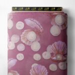 Shell nature style with pink,white colors