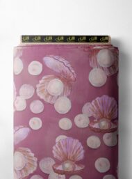 Shell nature style with pink,white colors