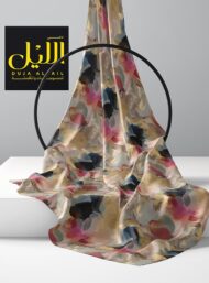 Flower abstract style with pink,blue colors - Image 2