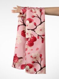 Branch flower style with pink,red colors - Image 3