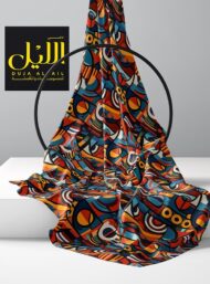 Circle abstract style with red,blue colors - Image 2