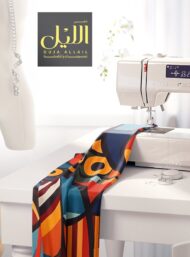 Circle abstract style with red,blue colors - Image 7