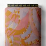 Curve others style with pink,orange colors