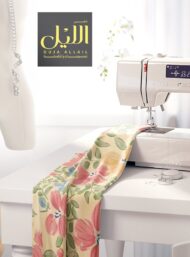 Leaf flower style with pink,green colors - Image 7