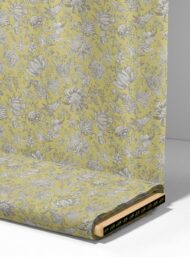 Leaf flower style with grey, yellow colors - Image 4