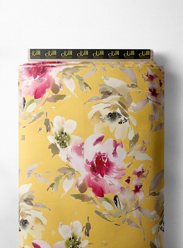 LAI01-3053_1.jpg Bloom flower style with pink,yellow colors - Image 1