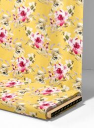 Bloom flower style with pink,yellow colors - Image 4