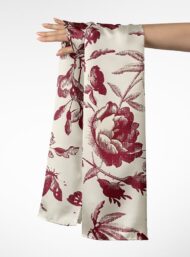 Butterfly flower style with red, white colors - Image 3