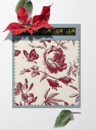 Butterfly flower style with red, white colors - Image 6