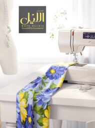 Bloom flower style with blue,yellow colors - Image 7