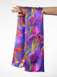 Petal flower style with purple,pink colors - Image 3