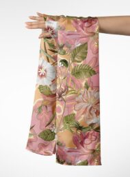 Petal flower style with pink,green colors - Image 3