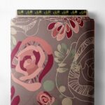 Rose flower style with red,pink colors