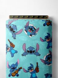 Character animal style with blue,pink colors