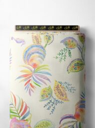 Shell flower style with green,yellow colors