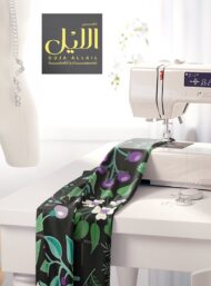 Leaf nature style with green,purple colors - Image 7