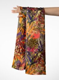 Leaf flower style with red,green colors - Image 3