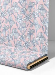 Bloom flower style with pink,blue colors - Image 4