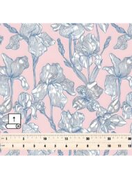 Bloom flower style with pink,blue colors - Image 5