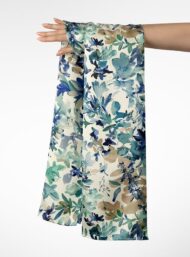 Leaf flower style with blue, green colors - Image 3