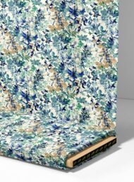 Leaf flower style with blue, green colors - Image 4