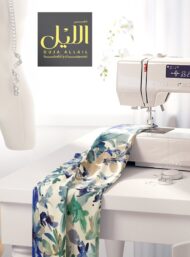 Leaf flower style with blue, green colors - Image 7