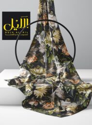 Bloom flower style with white,green colors - Image 2