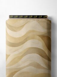 Wave abstract style with brown,white colors