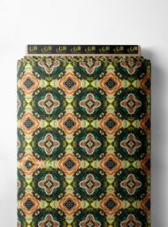 Floral others style with green,yellow colors