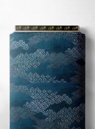 Cloud ocean and sky style with blue, white colors